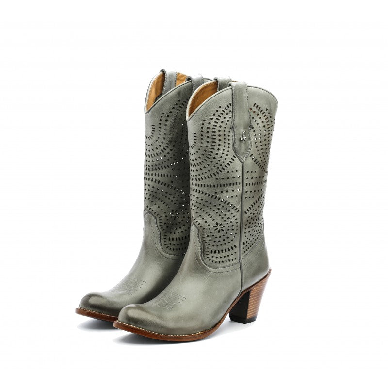Bota Gris Corina