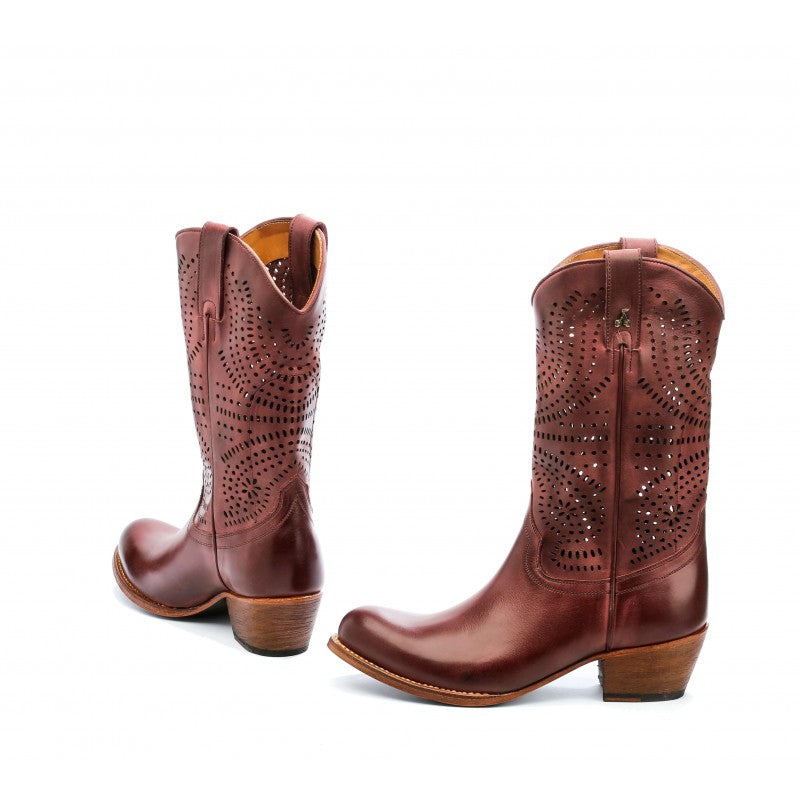 Botas burdeos Amber