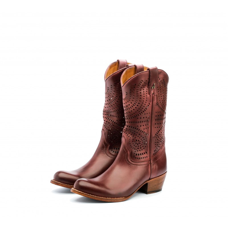 Botas burdeos Amber